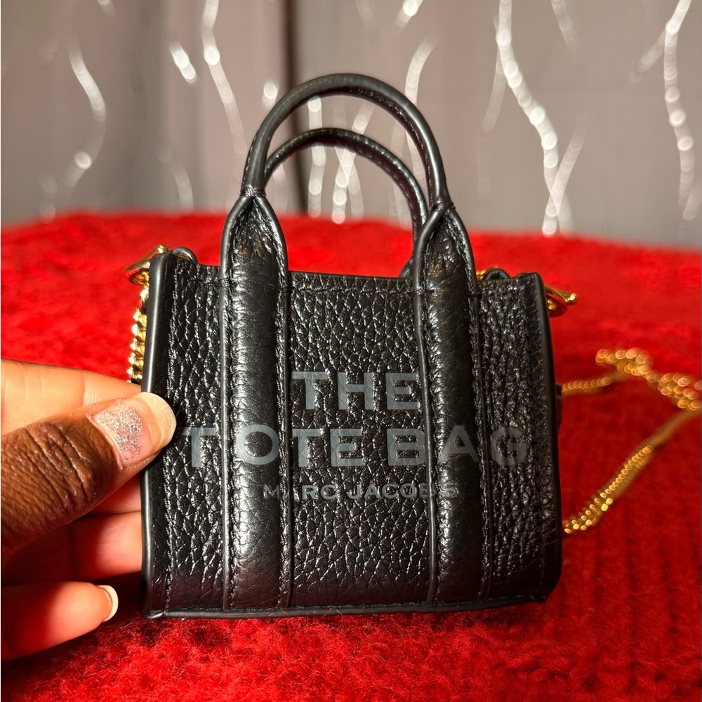 Marc Jacobs Black Nano Tote Bag